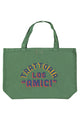 XL bag | Green w/ "los amici"