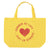 XL bag | yellow w/ "summer of love" print