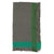 XL scarf | Green & grey vichy