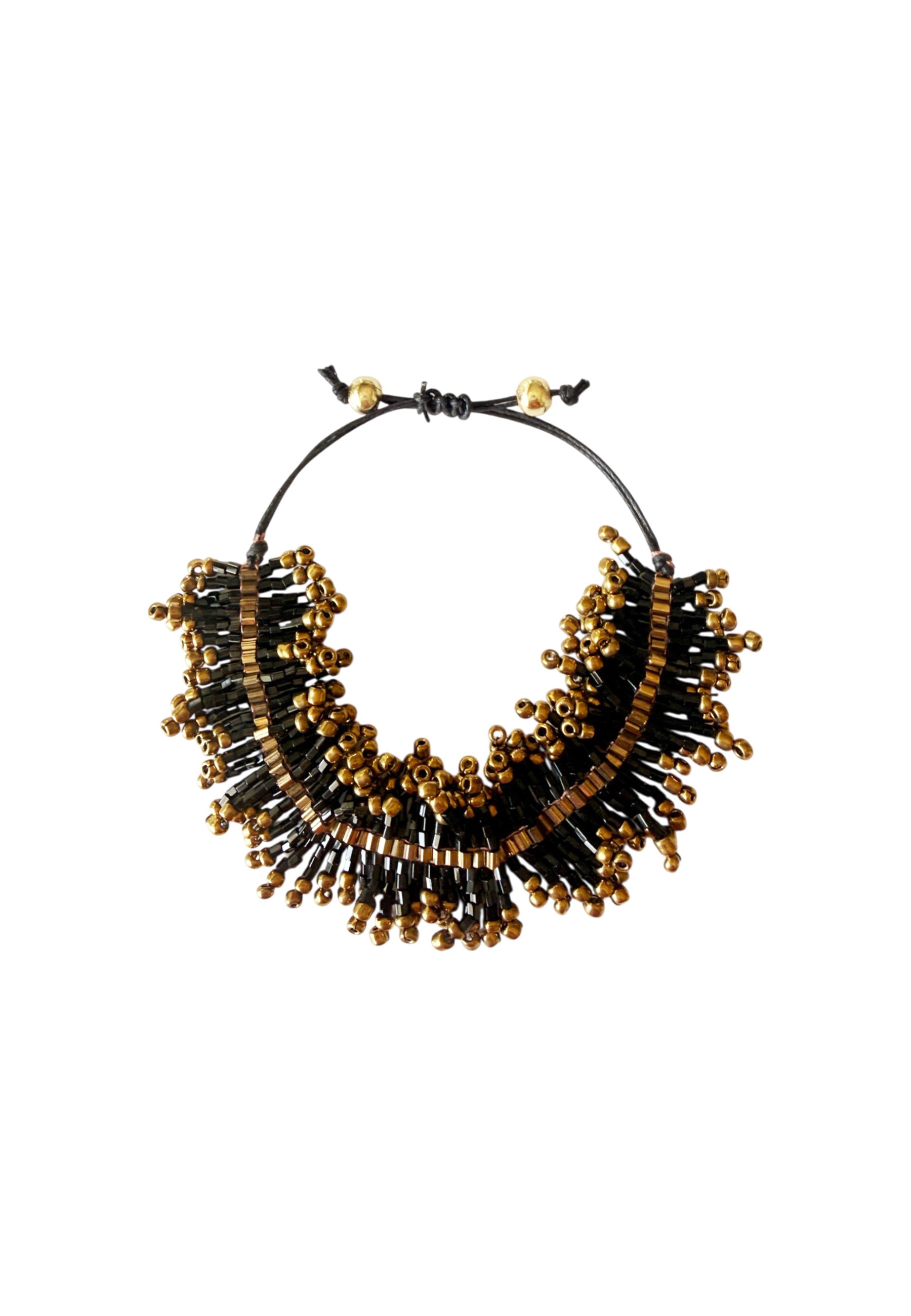 Bracelet Multi Beads | Black