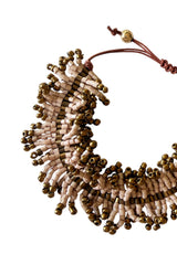 Bracelet Multi Beads | Ecru
