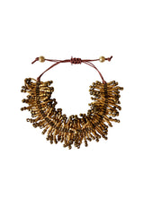 Bracelet Multi Beads | Golden
