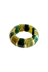 Bracelet Golden & Green