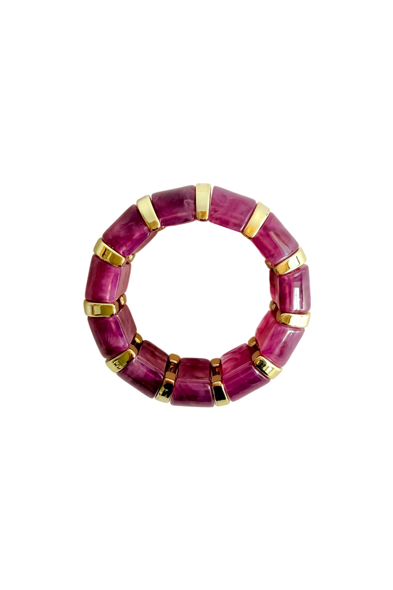Bracelet Golden & Purple