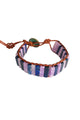 Bracelet stone | Blue & lilac