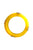 Bracelet Yellow Marble w/ Golden Circles