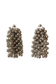 Long Silver Earrings | Multi Spheres