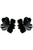 Flower Earrings | Black