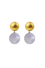Earrings Circles | Lilac