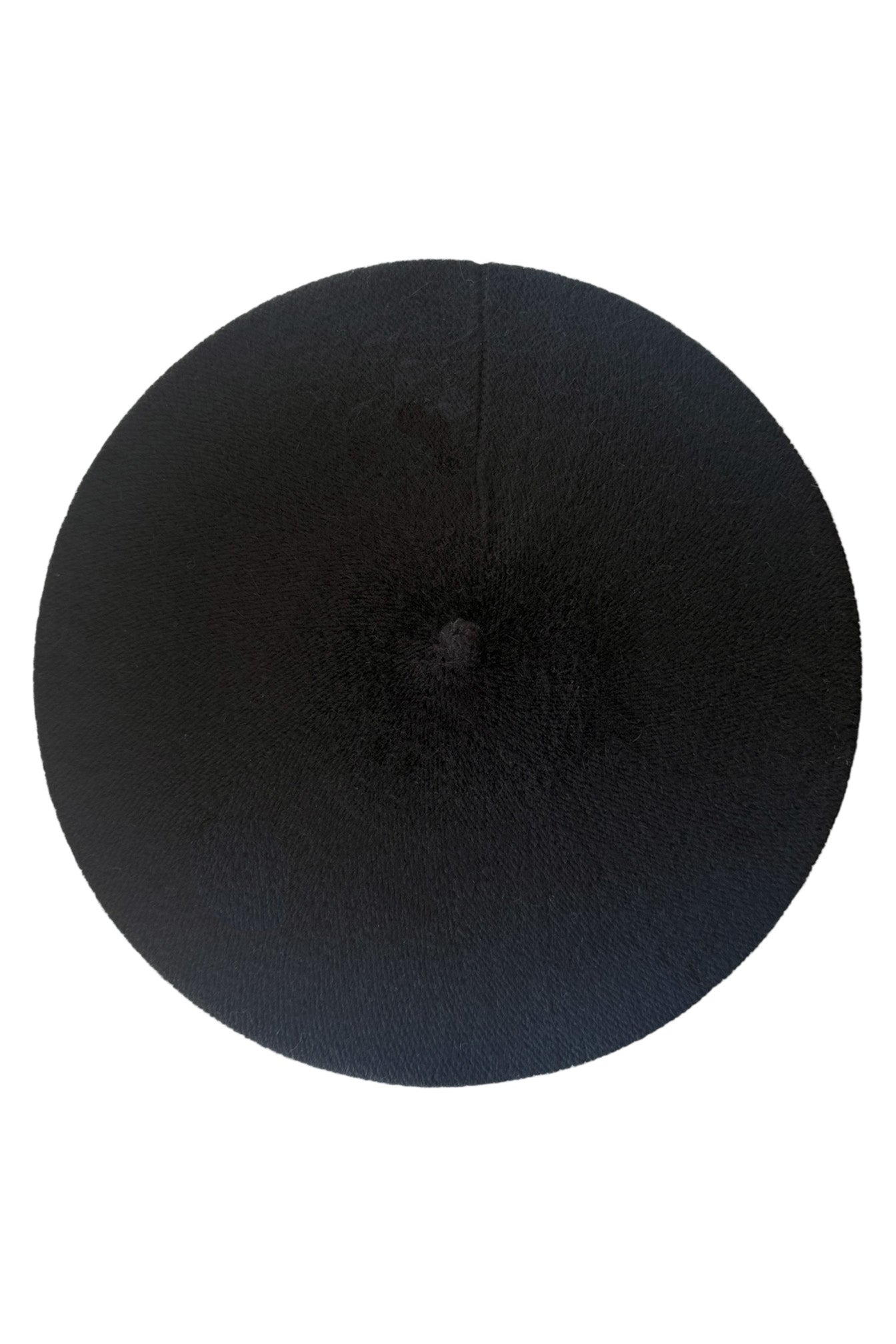 Knitted Beret Hat | Black