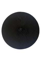 Knitted Beret Hat | Black