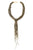 Extra Long necklace beads | Grey