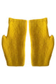 Fingerless Gloves | Yellow