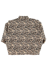 Jacket | Ecru w/ animal print