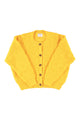 Knitted soft cardigan | Yellow
