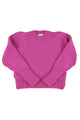 Knitted soft sweater | Fuschia