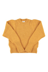 Knitted soft sweater | Orange