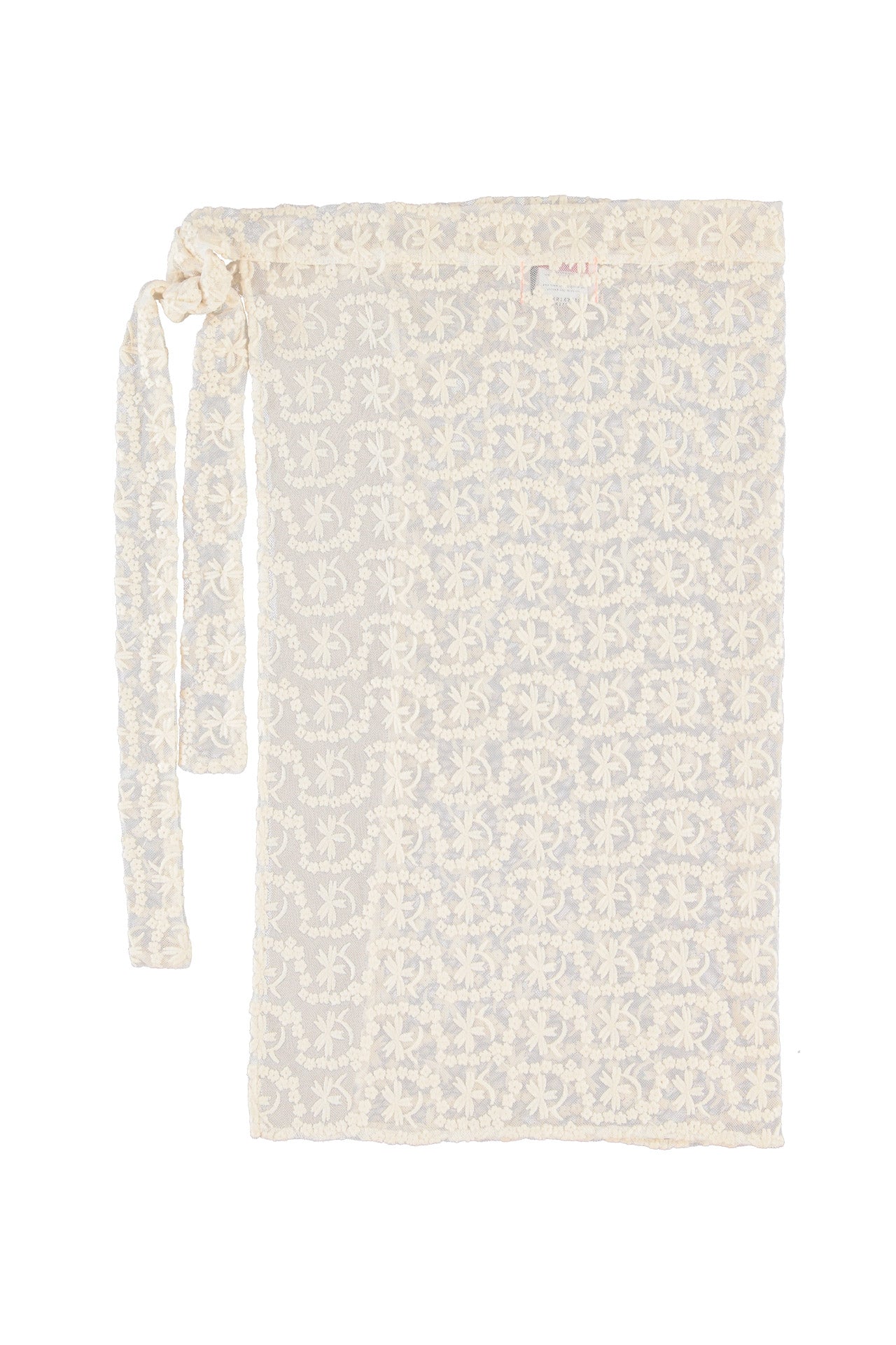 Lace apron | ecru