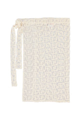 Lace apron | ecru