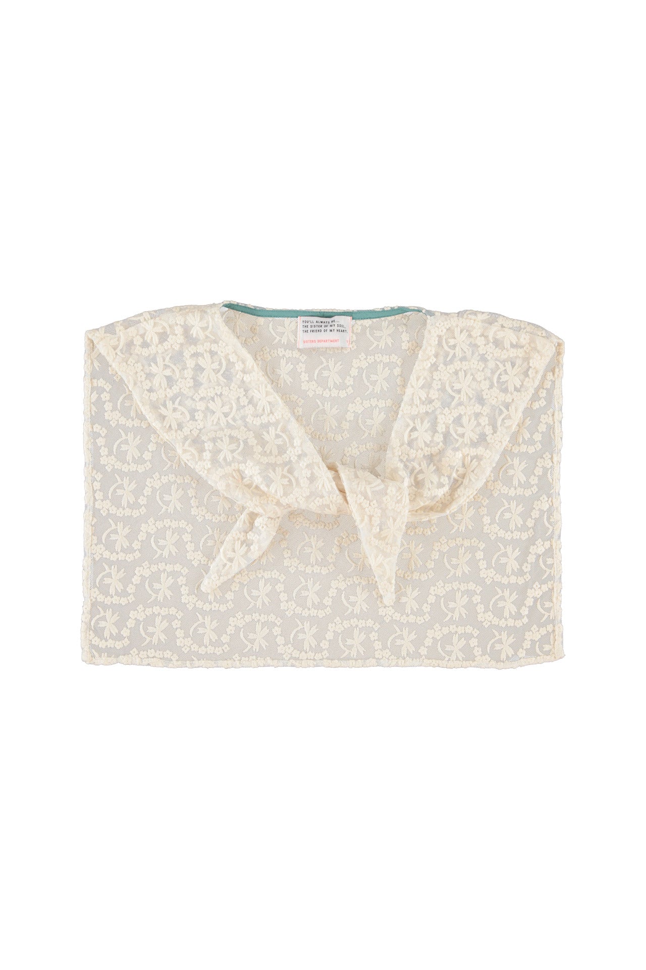 Lace collar | ecru