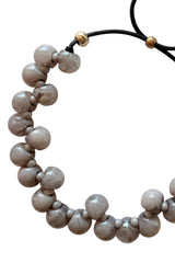 Grey Sphere Necklace