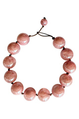 Pink Balls Necklace