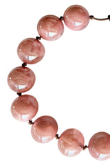 Pink Balls Necklace
