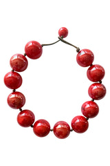 Red Balls Necklace