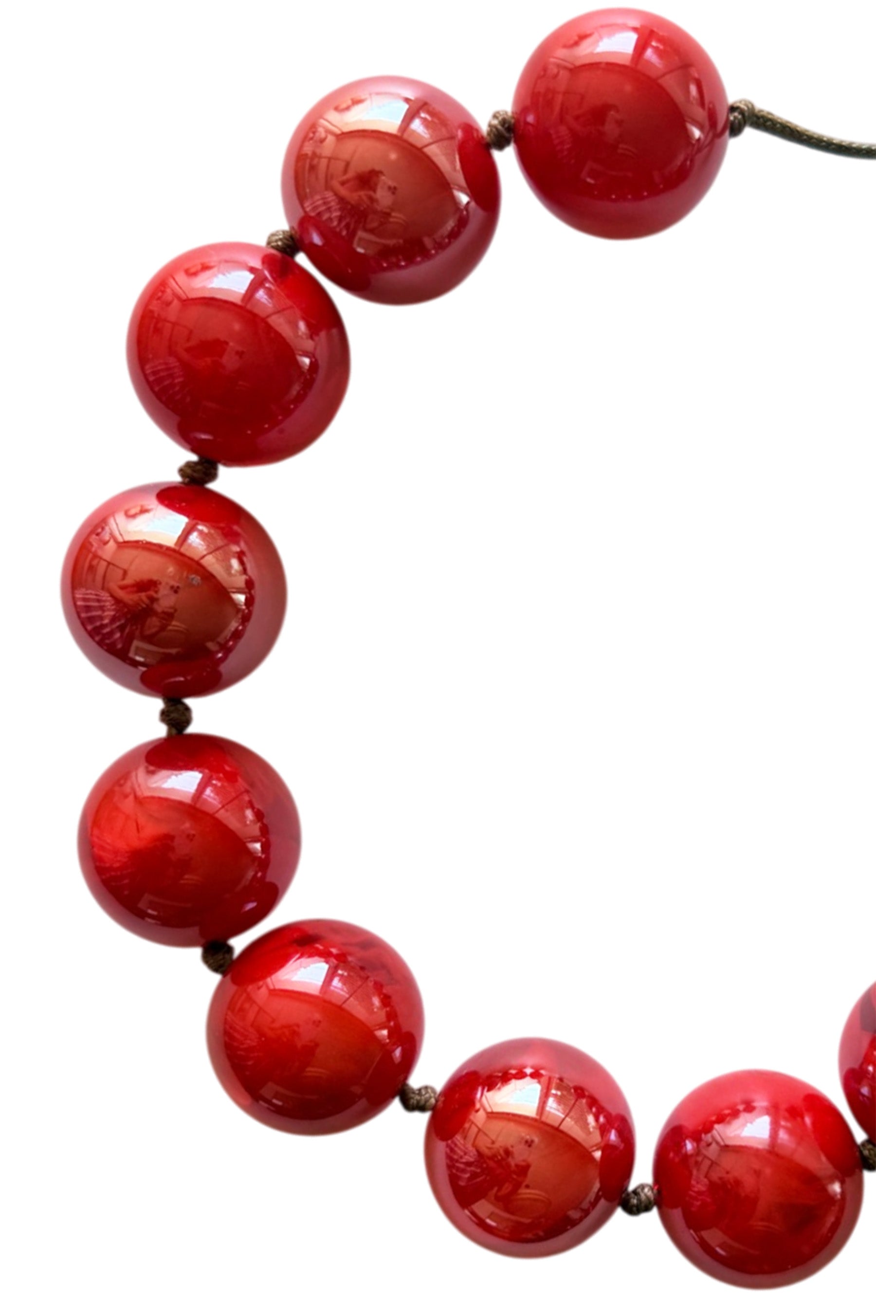 Red Balls Necklace