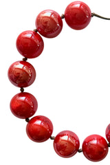Red Balls Necklace