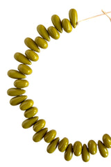 Olive Green Little Drop Bead Necklace