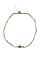 Fish Charm Beaded Necklace | Green