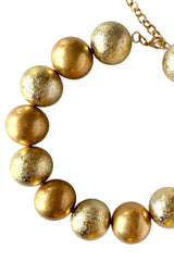 Necklace Balls, Golden
