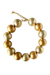 Necklace Balls, Golden