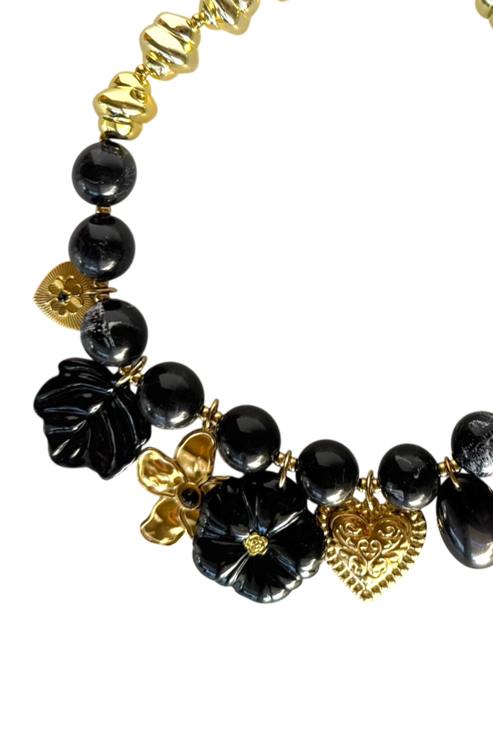 Necklace Big Pendants | Black