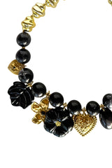 Necklace Big Pendants | Black