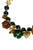Necklace Big Pendants | Green