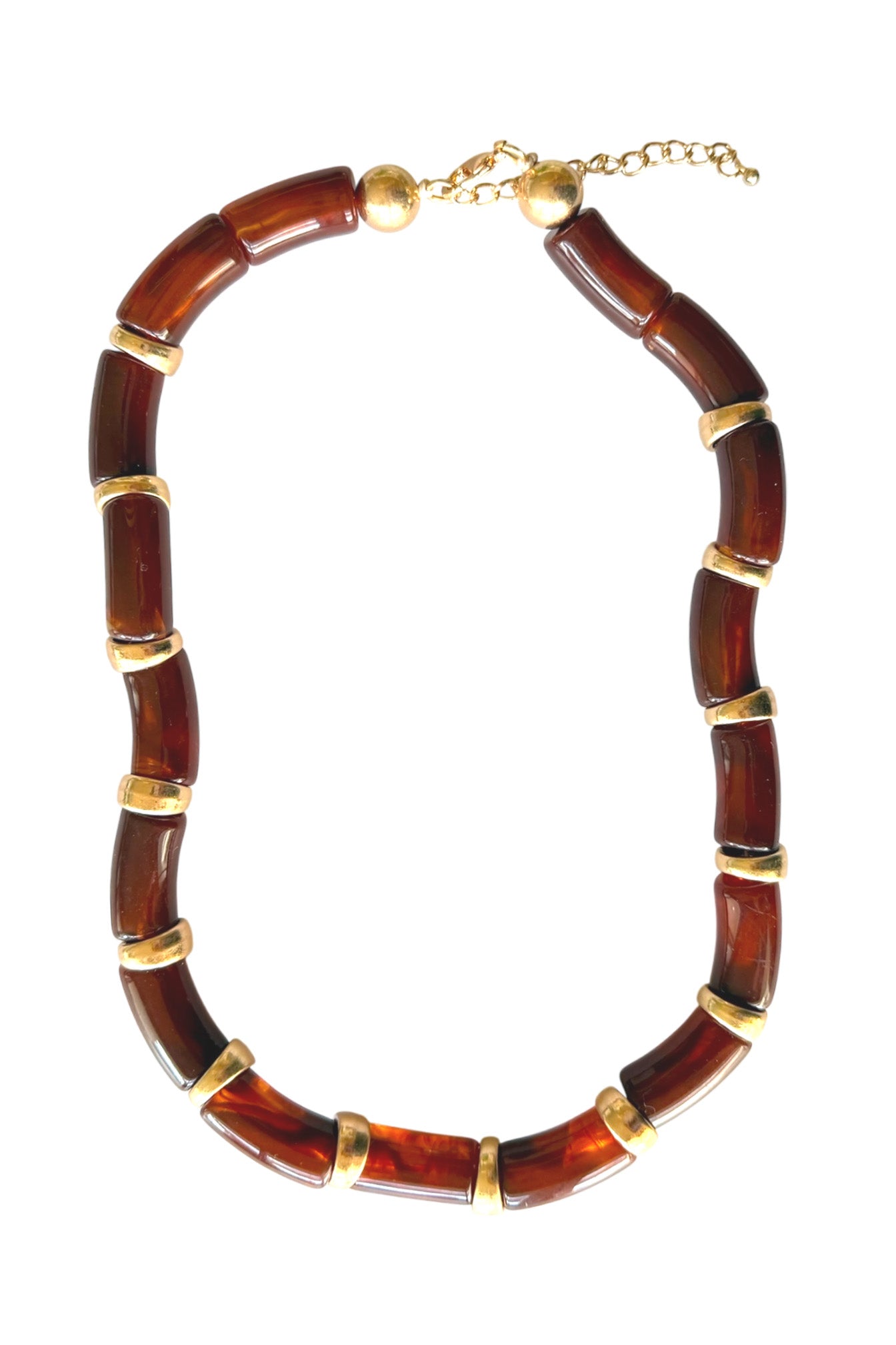 Necklace Turtoise Marble