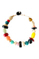 Multicolor Bead Necklace with Mixed Shapes