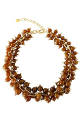 Necklace Chain w/ Honey Beads