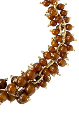 Necklace Chain w/ Honey Beads