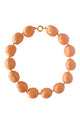 Necklace Geometric Big Beads | Light Pink