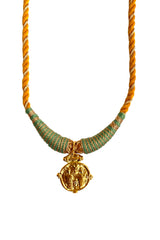 Necklace Cord | Green & Gold
