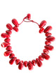 Necklace Drop Beads | Red