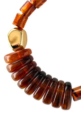 Necklace Honey Beads