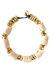 Necklace Marble & Golden