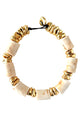 Necklace Marble & Golden