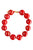 Necklace Balls, Shiny Red
