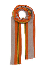 Scarf/Pareo | Orange Stripes