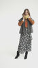 Scarf | Yellow checkered w/ contrasting thread